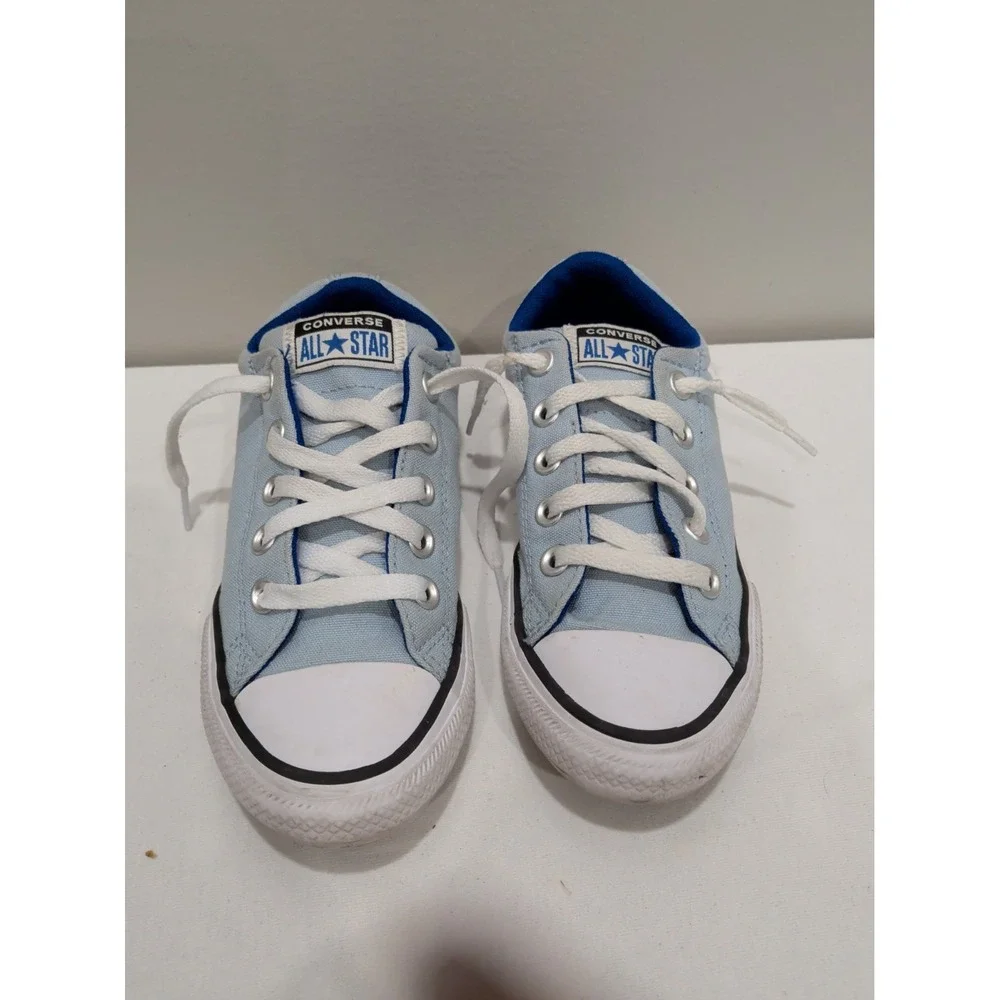 Converse Chuck Taylor All Star Kids Low Top Canvas Sneaker Blue US 1 A03967F